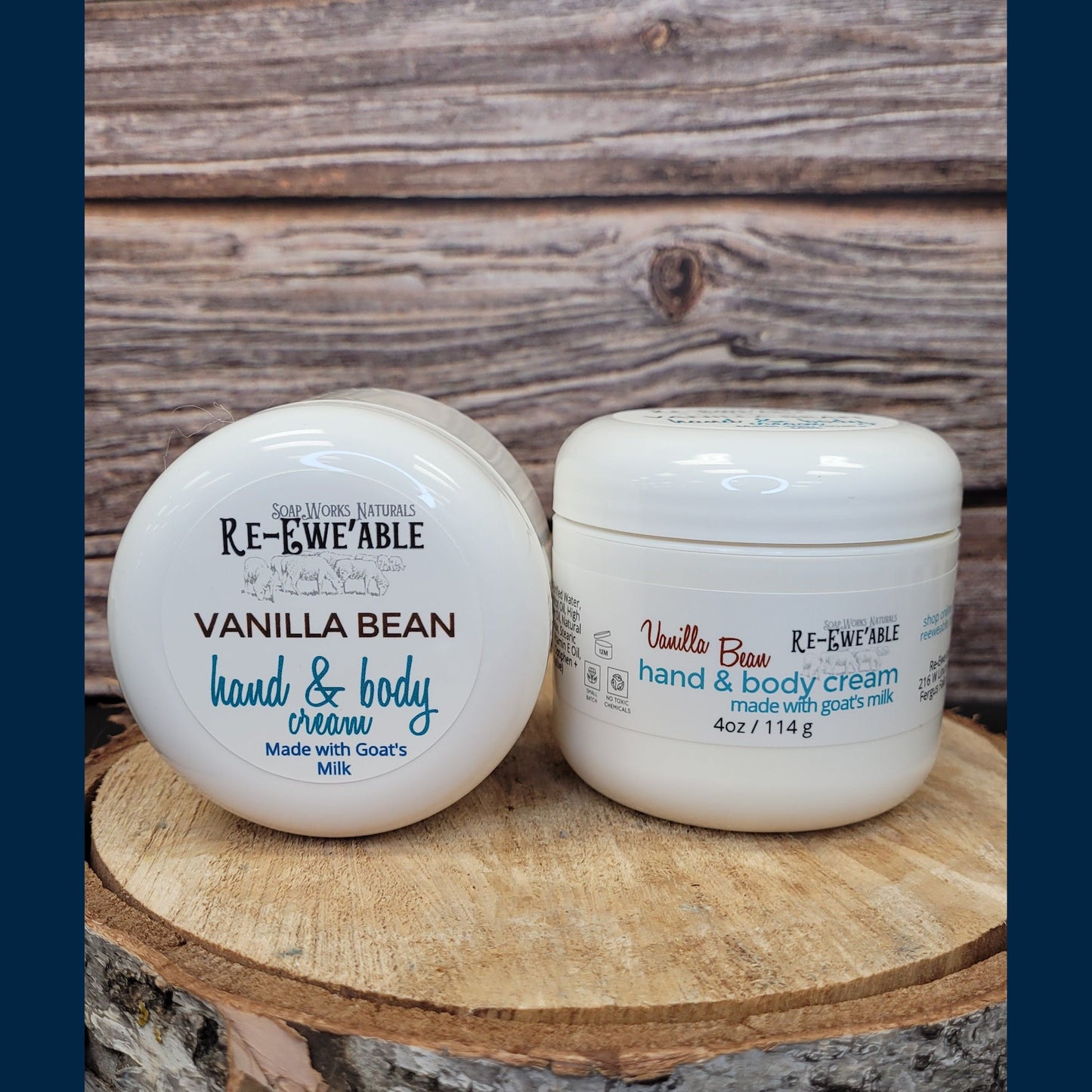 Vanilla - Goat Milk Hand & Body Cream