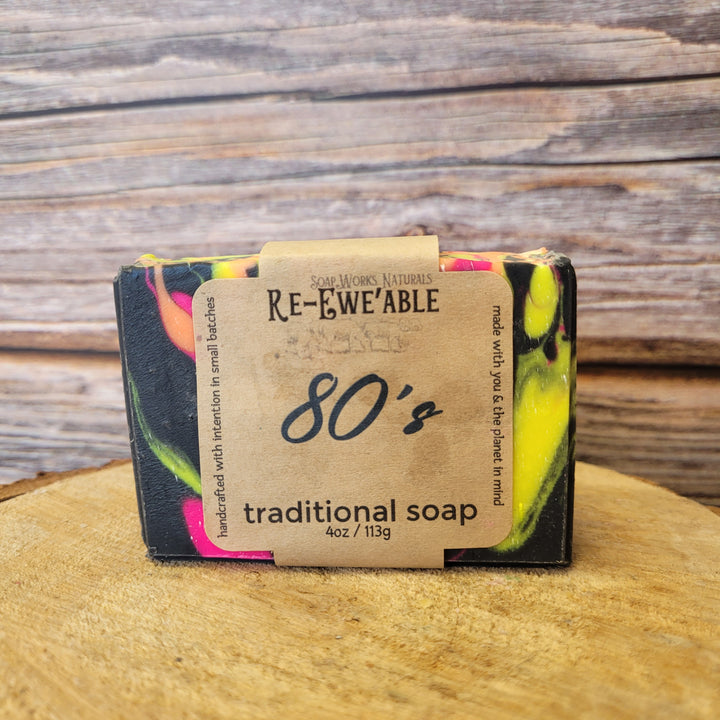 80's Neons- Traditional Soap