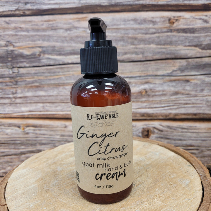 Ginger Citrus - Goat Milk Hand & Body Cream