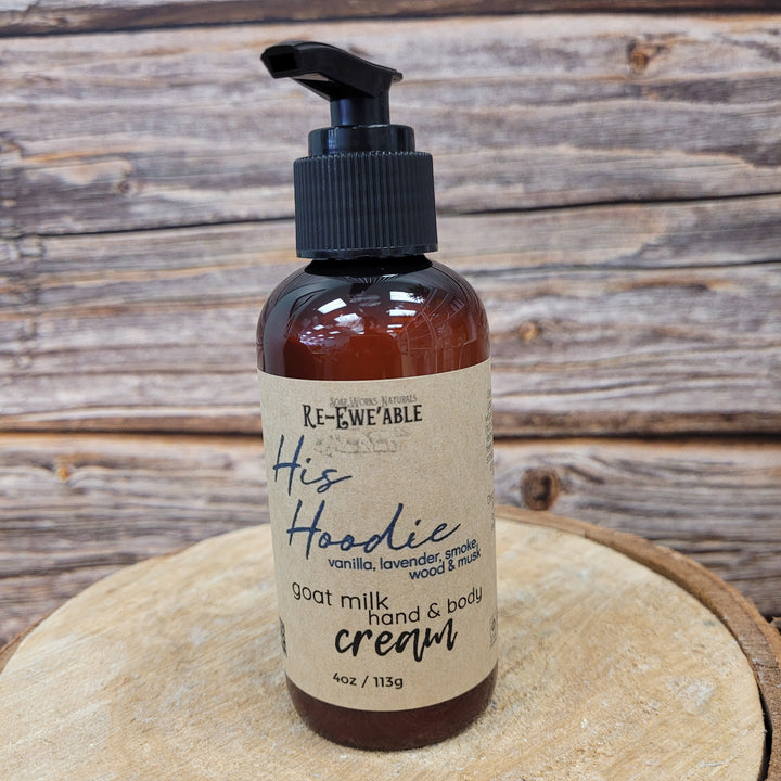 His Hoodie - Goat Milk Hand & Body Cream