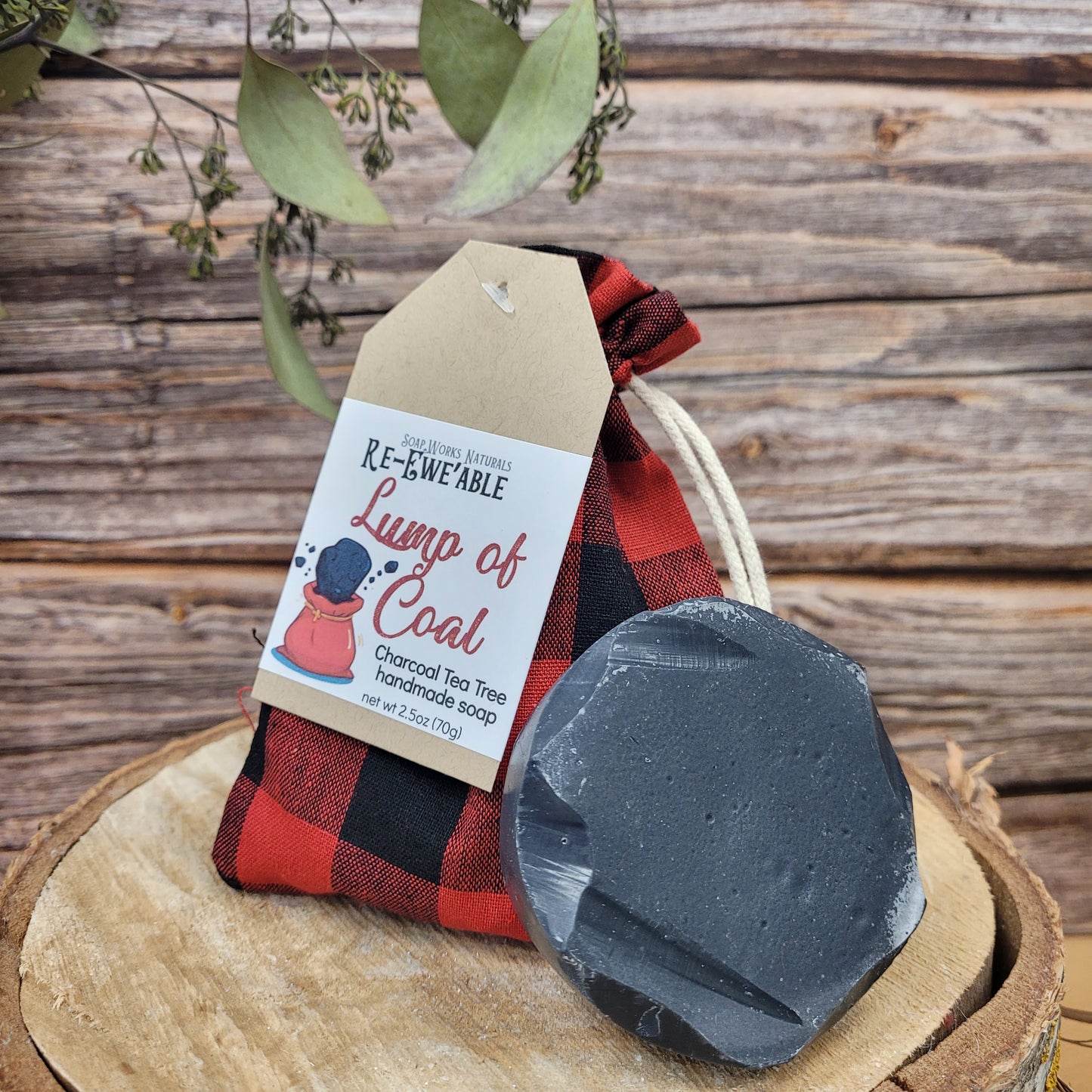 Lump of Coal - Tea Tree Charcoal