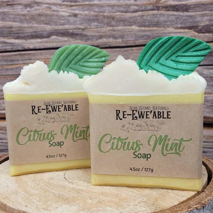 Frosted Citrus Mint - Traditional Soap
