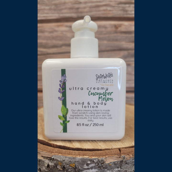 Cucumber Melon Ultra Creamy Hand and Body Lotion