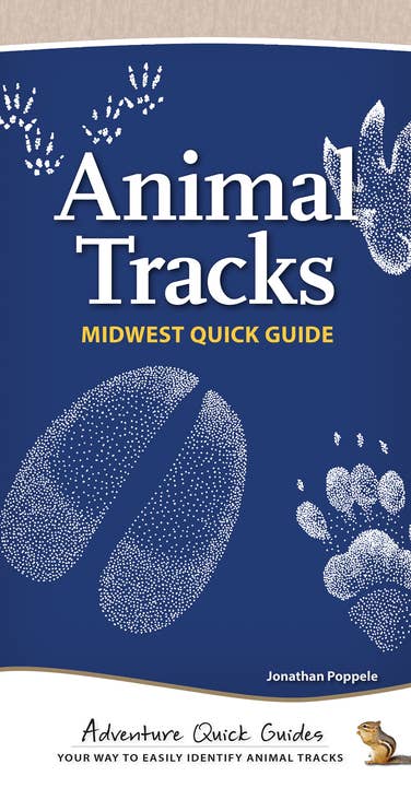 AdventureKEEN - Animal Tracks of Midwest Quick Guide