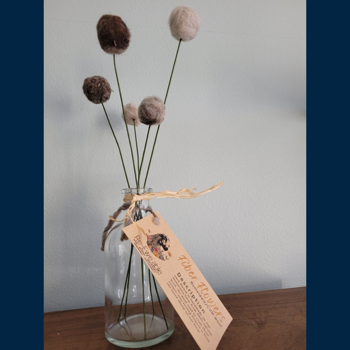 Fiber Flowers