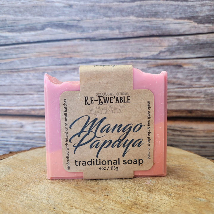 Mango Papaya- Traditional Soap