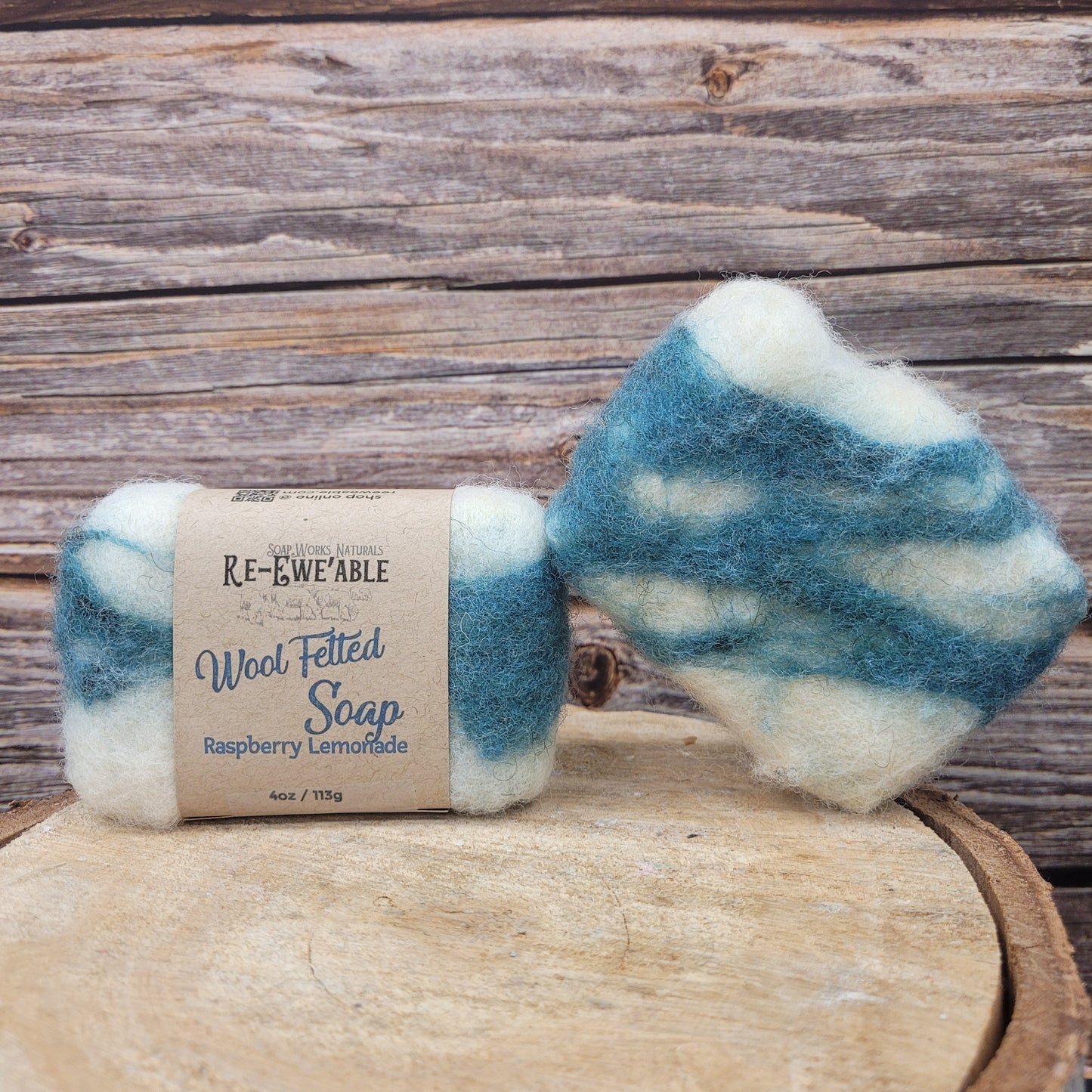 Wool Felted Soap