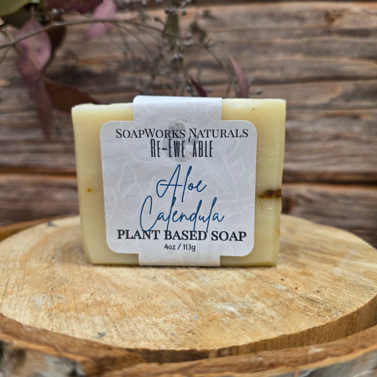 Aloe Calendula - All Natural Plant Based Soap