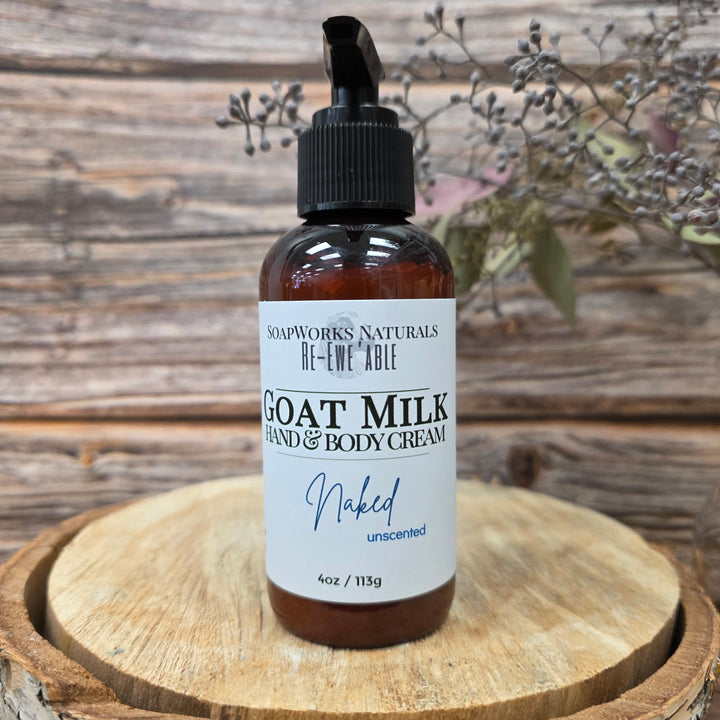 Naked - Goat Milk Hand & Body Cream