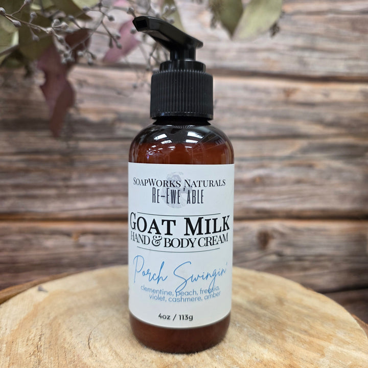 Porch Swingin' - Goat Milk Hand & Body Cream
