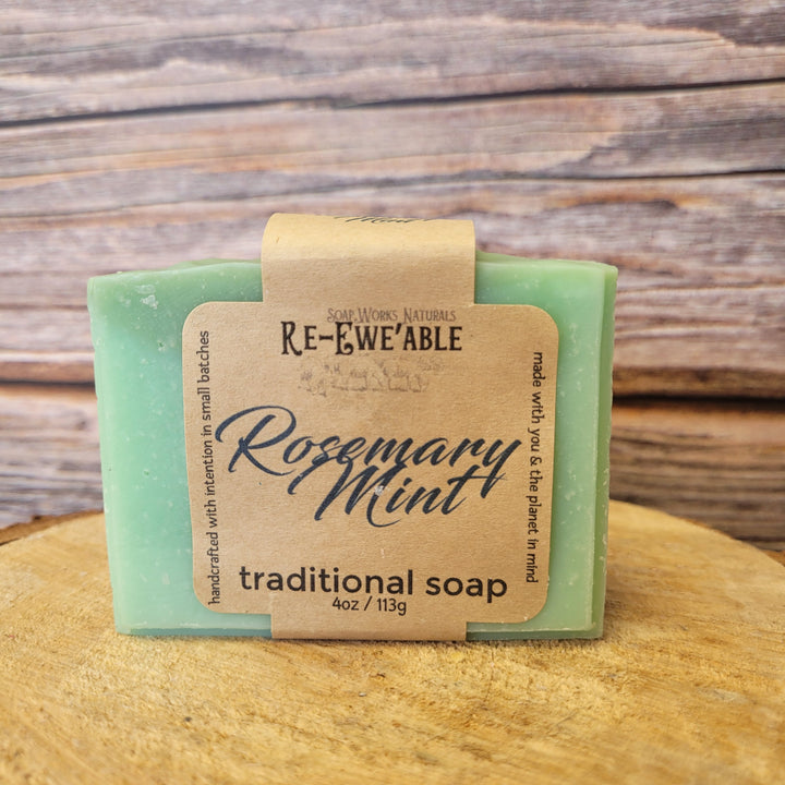 Rosemary Mint - Traditional Soap