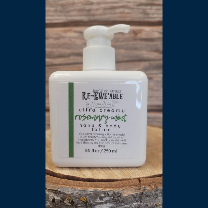 Rosemary Mint Ultra Creamy Hand and Body Lotion