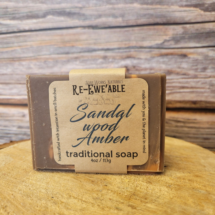 Sandalwood & Amber - Traditional Soap