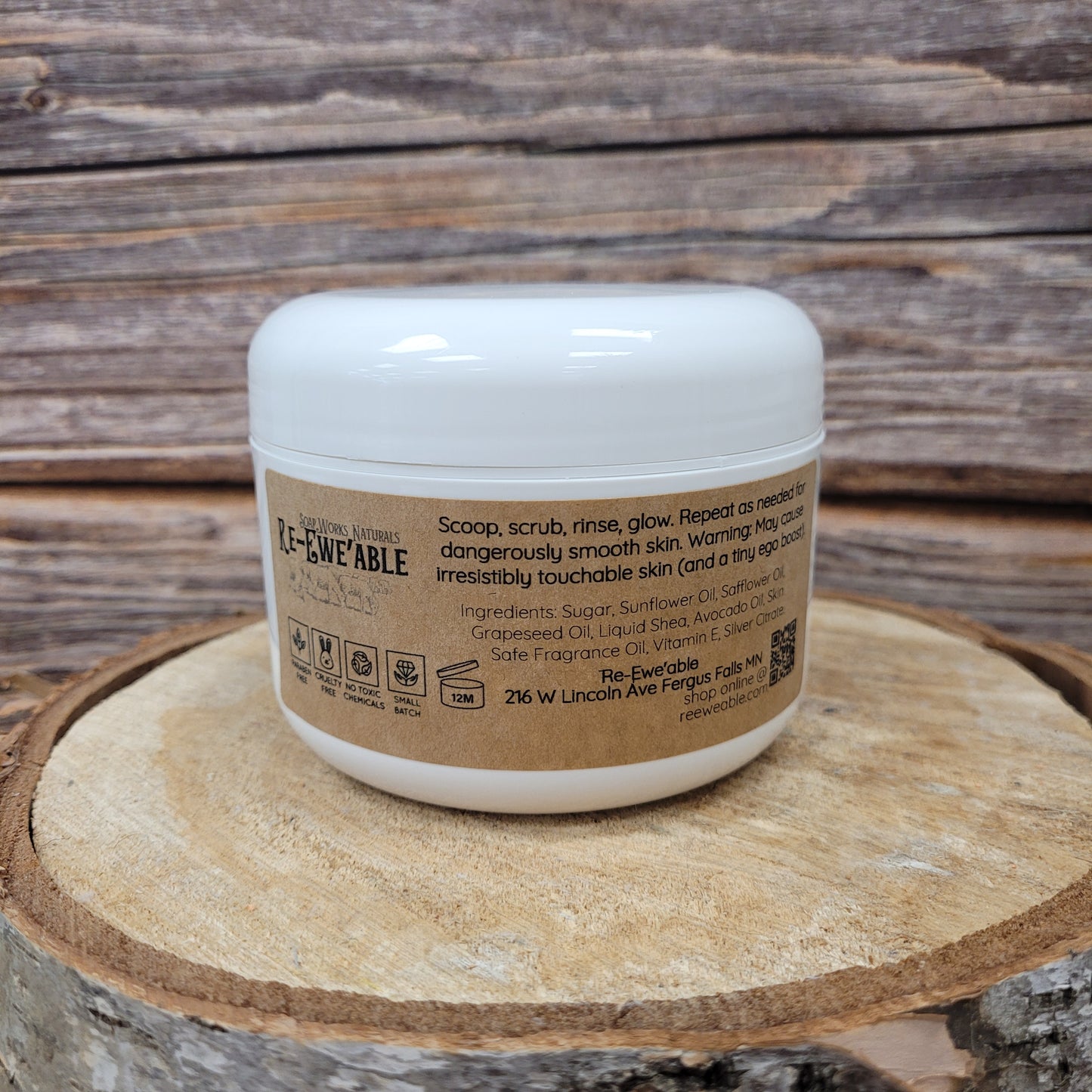 Sugar Scrub - Skin Loving, Oil Based