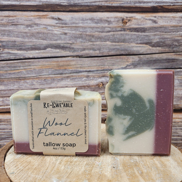Wool Flannel - Tallow Soap