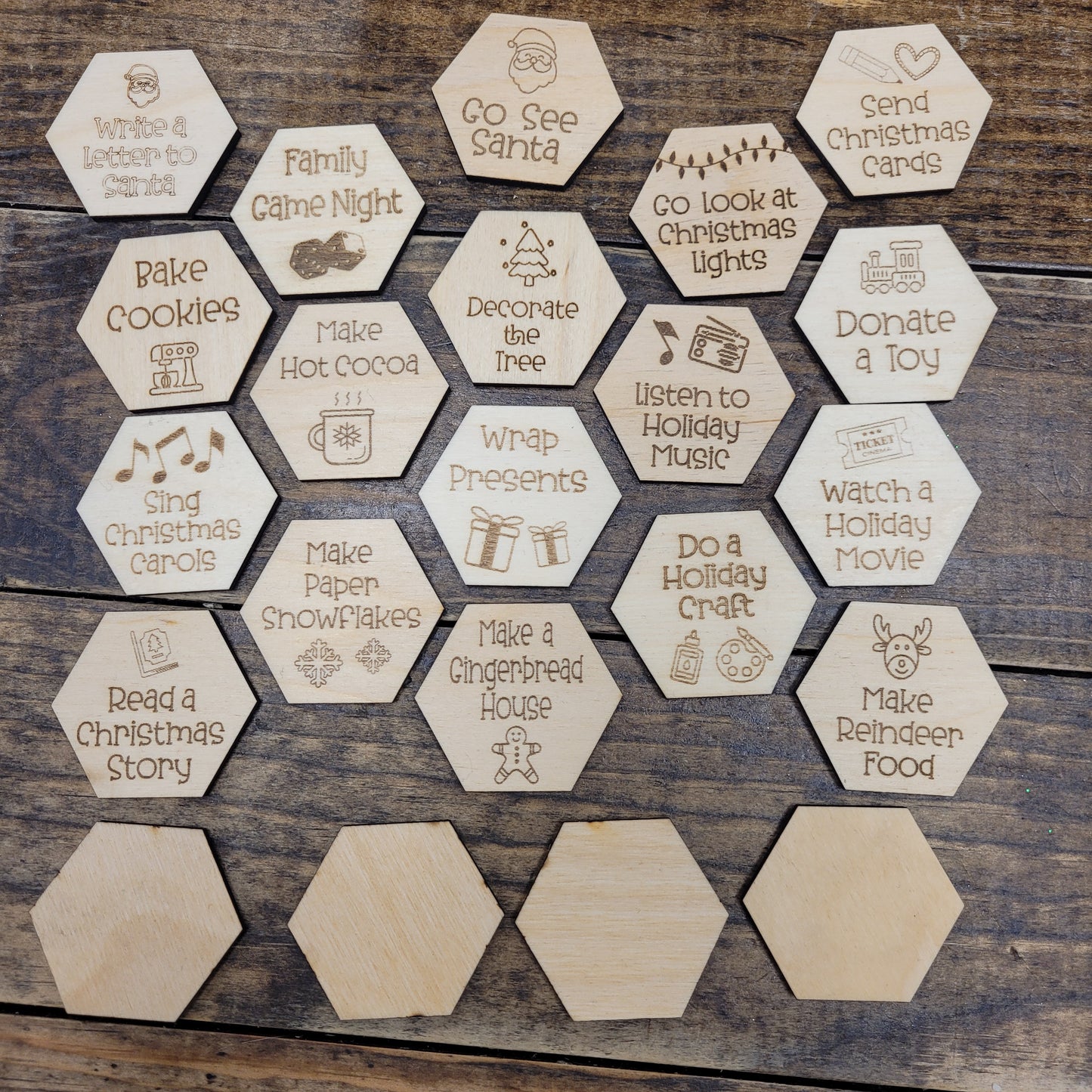 Christmas Activity Tokens