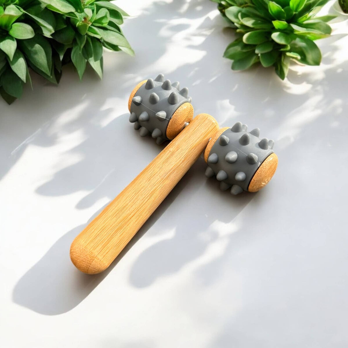 Bamboo Body Rolling Massage Tool | Wellness Bestseller