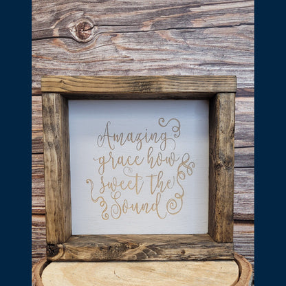Wood Signs 7x7