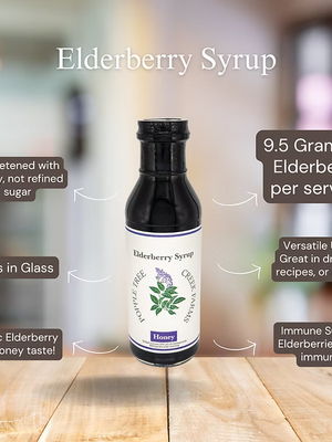 Elderberry Syrup - Elixir - Popple Tree Creek Farms