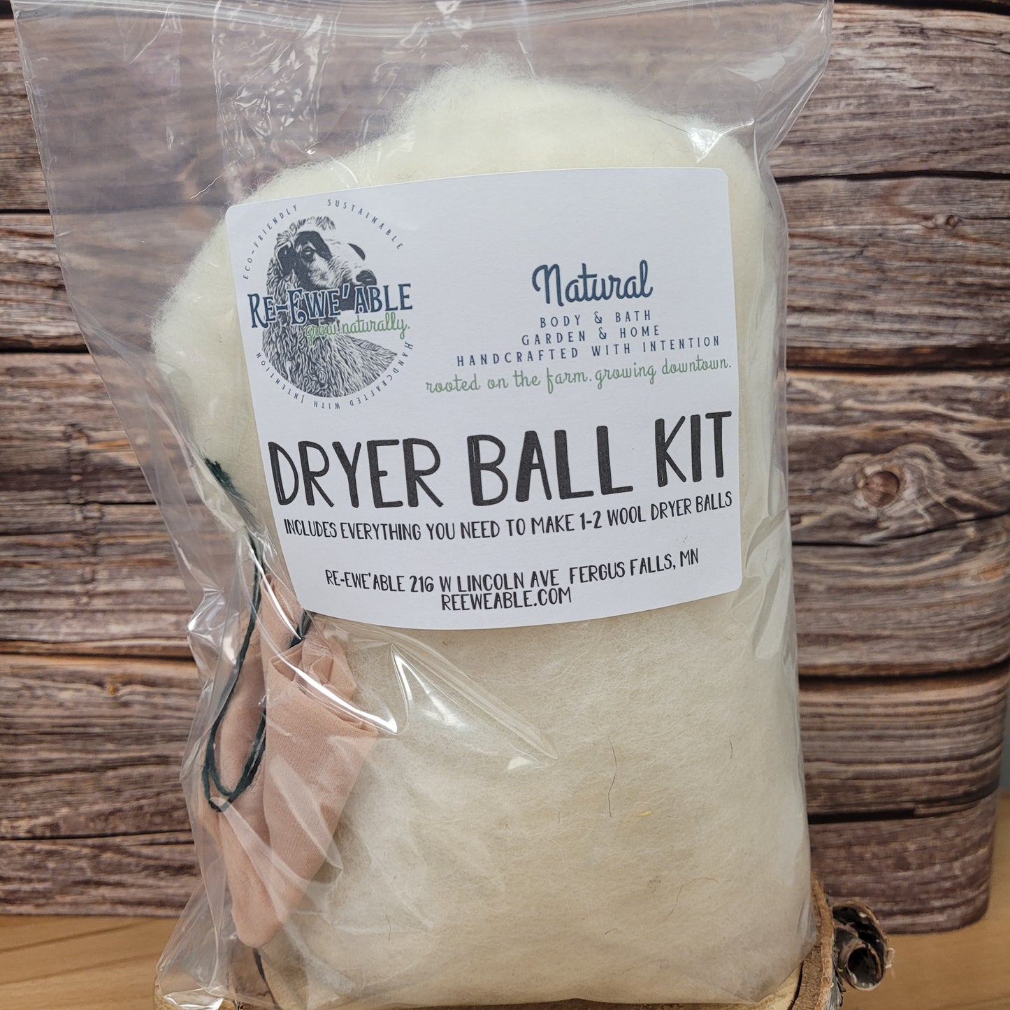 DIY Wool Dryer Ball Making Kit