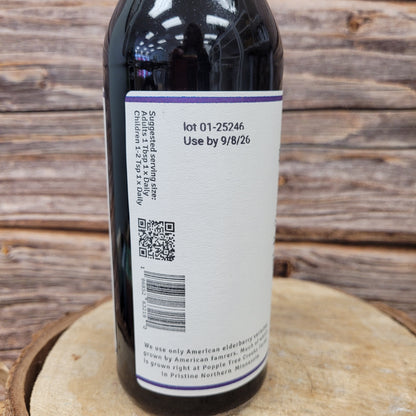 Elderberry Syrup - Honey - Popple Tree Creek Farms