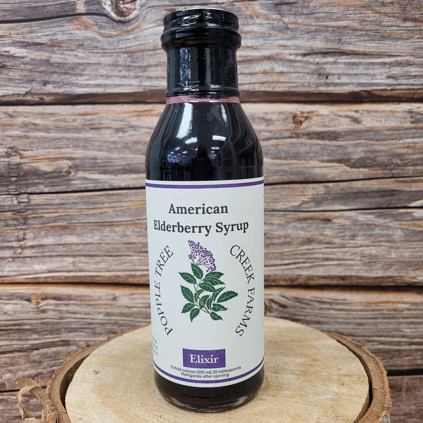 Elderberry Syrup - Elixir - Popple Tree Creek Farms