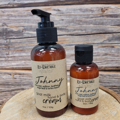 Johnny - Goat Milk Hand & Body Cream