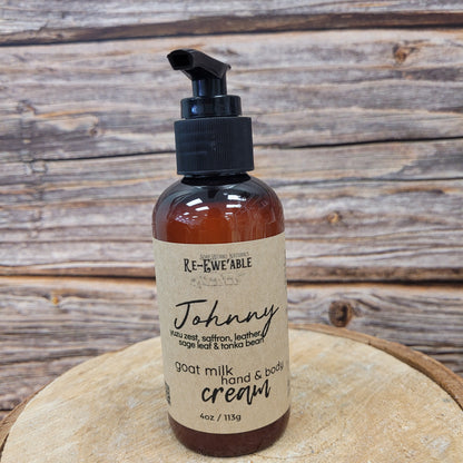 Johnny - Goat Milk Hand & Body Cream
