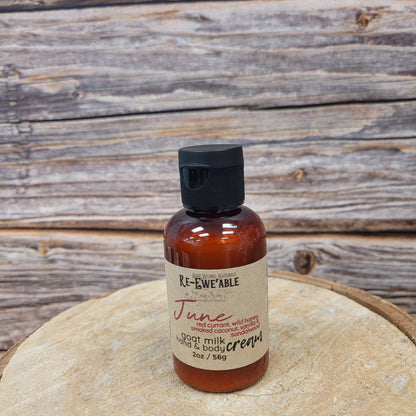June - Goat Milk Hand & Body Cream