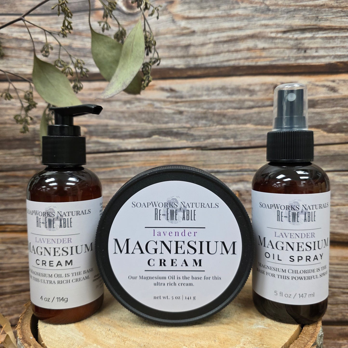 Magnesium Cream - Pump Bottle