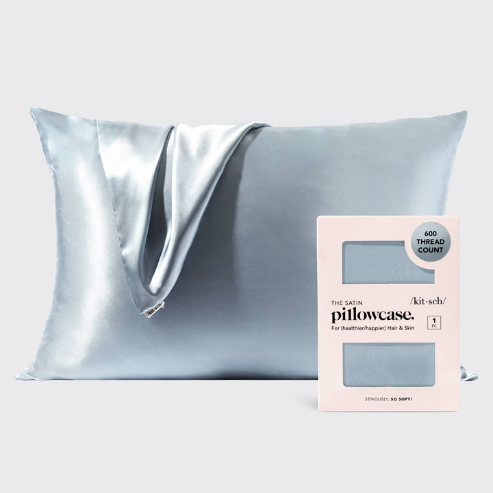 Satin Pillowcase Standard - Haze Blue