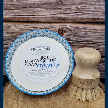 Solid Dish Soap & Scrub Set