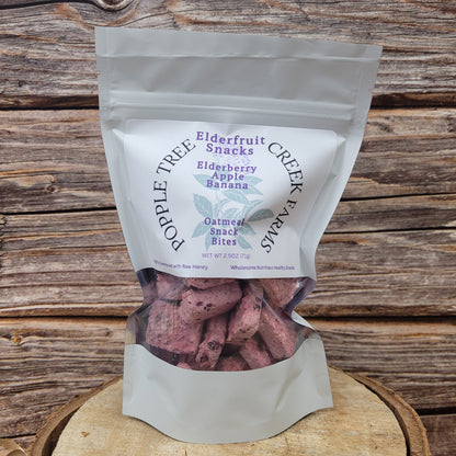 Elderfruit Snacks – Apple Banana Elderberry - Popple Tree Creek Farms