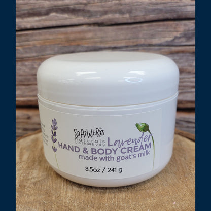 Lavender - Goat Milk Hand & Body Cream