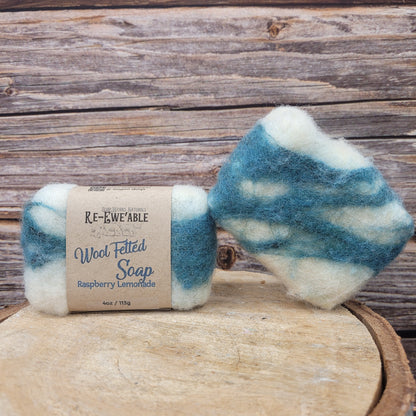 Wool Felted Soap