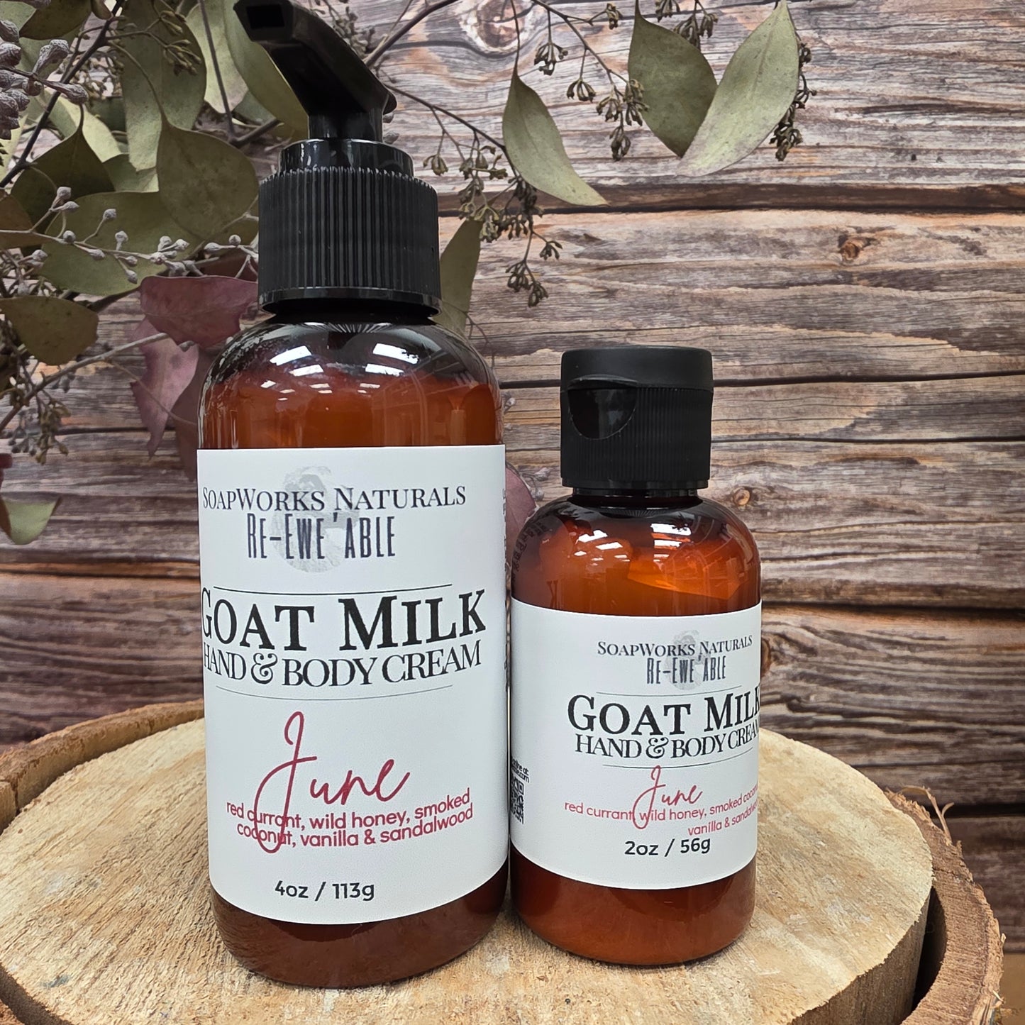 June - Goat Milk Hand & Body Cream