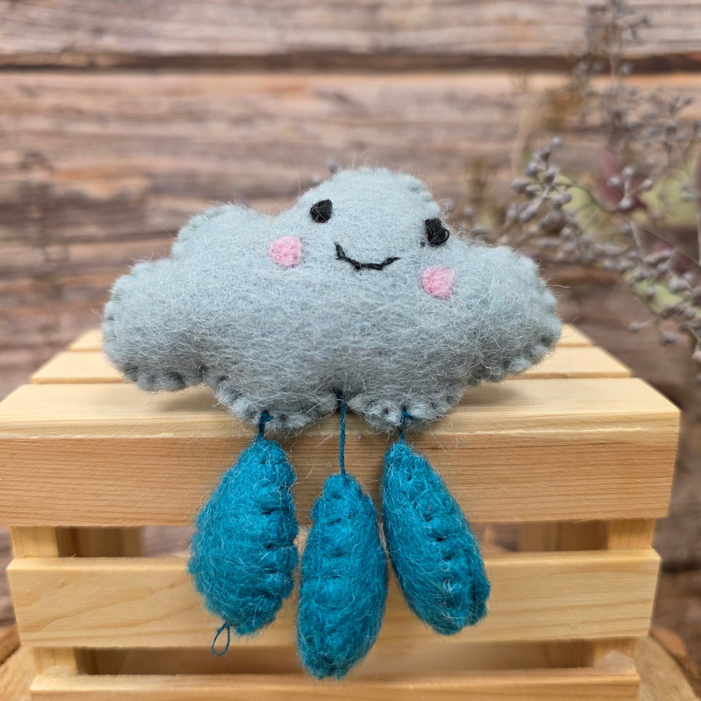 Felted Wool Car Vent Clips