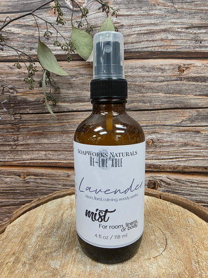 Mist for Room, Body, or Linens 4oz