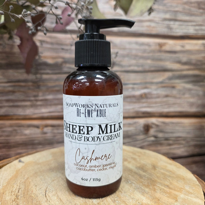 Cashmere - Sheep Milk Hand & Body Cream