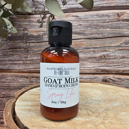 Spring Lilac - Goat Milk Hand & Body Cream