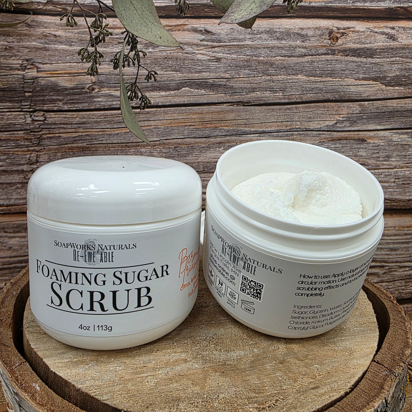 Sugar Scrub - Foaming