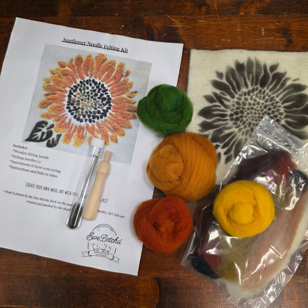 Needle Felting Kits - Ewe Betcha
