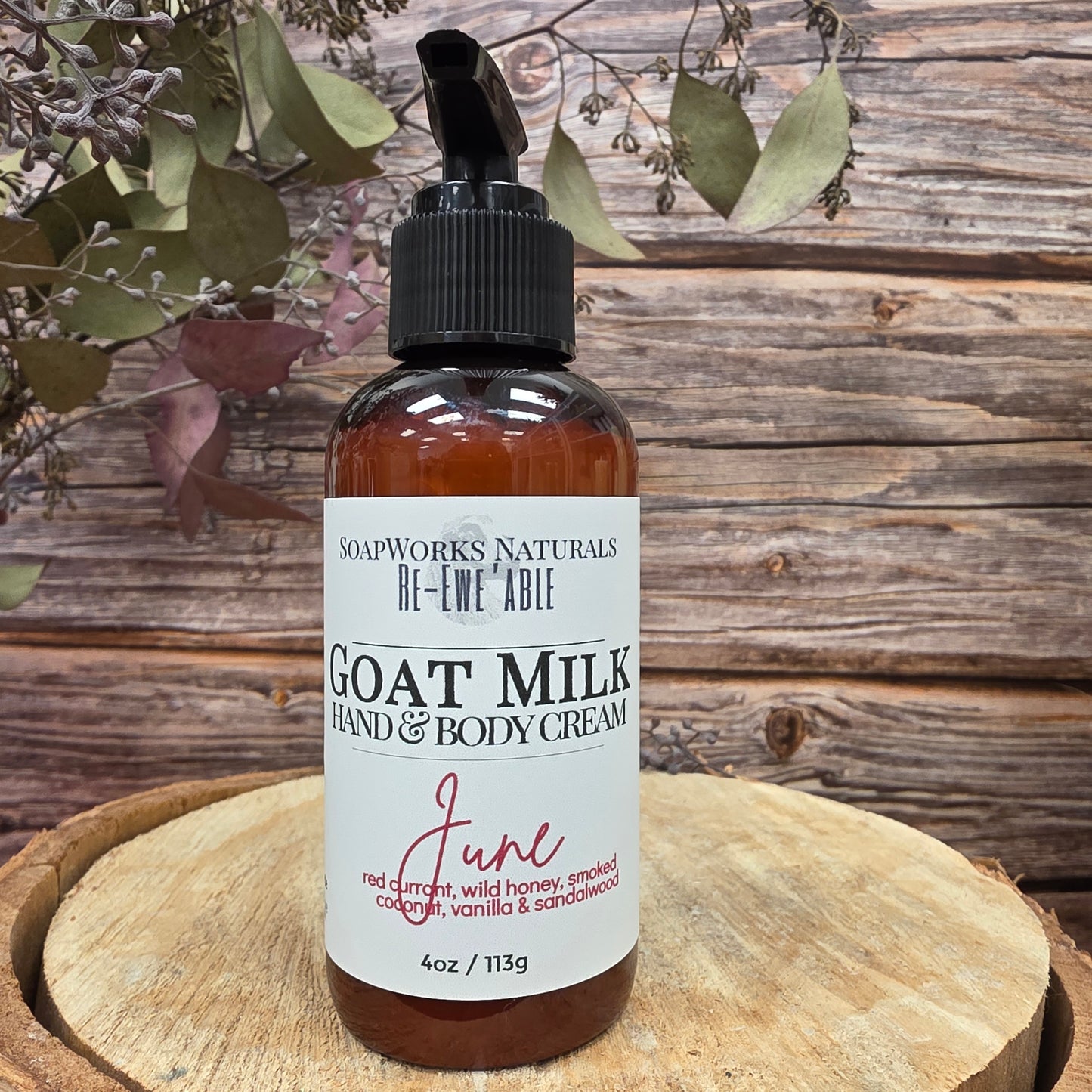 June - Goat Milk Hand & Body Cream