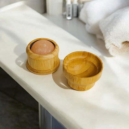 Bamboo Himalayan Salt Massage Ball/Roller